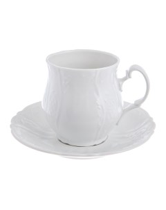 Чашка для чая 250мл с блюдцем недекорированная Bernadotte