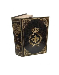Шкатулка книга 27х18x7 см корона Royal gifts