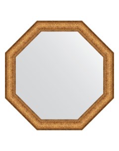 Зеркало в багетной раме медный эльдорадо 73 мм 73 6х73 6 см Evoform