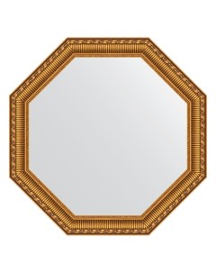 Зеркало в багетной раме золотой акведук 61 мм 60 4х60 4 см Evoform