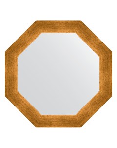 Зеркало в багетной раме травленое золото 59 мм 50 4х50 4 см Evoform