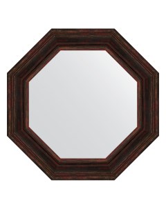 Зеркало в багетной раме темный прованс 99 мм 69 2х69 2 см Evoform