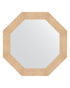 Зеркало в багетной раме золотые дюны 90 мм 76 6х76 6 см Evoform