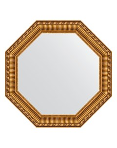 Зеркало в багетной раме золотой акведук 61 мм 50 4х50 4 см Evoform