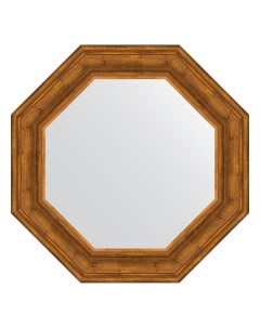 Зеркало в багетной раме травленая бронза 99 мм 69 2х69 2 см Evoform