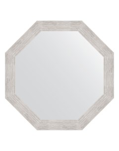 Зеркало в багетной раме серебряный дождь 70 мм 73 0х73 0 см Evoform