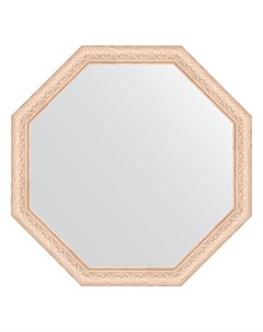 Зеркало в багетной раме беленый дуб 57 мм 70 8х70 8 см Evoform