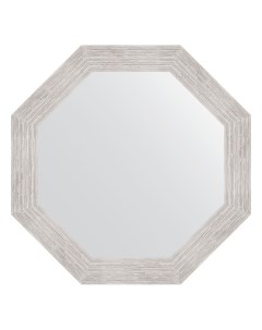 Зеркало в багетной раме серебряный дождь 70 мм 63 0х63 0 см Evoform