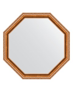 Зеркало в багетной раме версаль бронза 64 мм 72 2х72 2 см Evoform