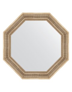 Зеркало в багетной раме серебряный акведук 93 мм 77 8х77 8 см Evoform