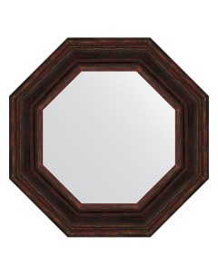 Зеркало в багетной раме темный прованс 99 мм 59 2х59 2 см Evoform