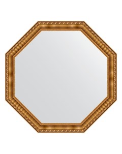 Зеркало в багетной раме золотой акведук 61 мм 70 4х70 4 см Evoform