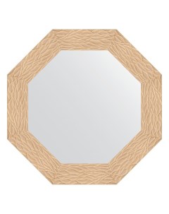 Зеркало в багетной раме золотые дюны 90 мм 66 6х66 6 см Evoform