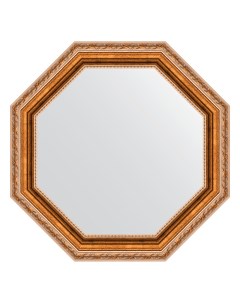 Зеркало в багетной раме версаль бронза 64 мм 52 2х52 2 см Evoform