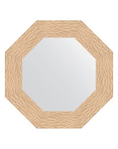 Зеркало в багетной раме золотые дюны 90 мм 56 6х56 6 см Evoform