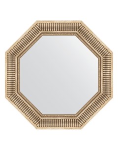 Зеркало в багетной раме серебряный акведук 93 мм 67 8х67 8 см Evoform