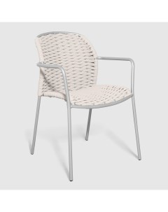 Кресло Click грязно белый 59х60х82 см Drigani