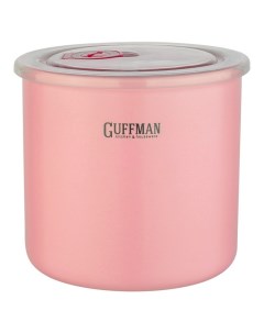 Банка для сыпучих продуктов Ceramics 1 л светло розовый Guffman