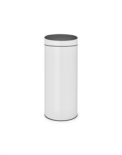 Бак мусорный 30л белый touch bin 115141 Brabantia