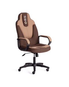 Кресло компьютерное Neo ткань коричневое с бежевым 64х49х122 см Tc