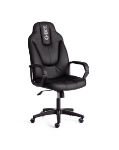 Кресло компьютерное Neo искусственная кожа чёрное 64х49х122 см Tc