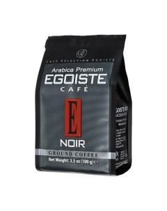 Кофе молотый Noir 100 г Egoiste