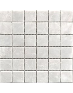 Мозаика 48x48 white polish 305x305x4 Starmosaic