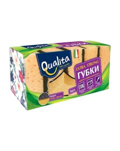 Губки кухонная Extra strong 5 шт Qualita