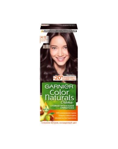 Стойкая крем краска Color Naturals с 3 маслами 4 12 Холодный Шатен C6411600 Garnier