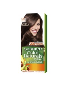 Стойкая крем краска Color Naturals с 3 маслами 5 12 Ледяной светлый шатен C6411700 Garnier