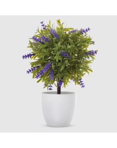 Цветок искусственный лаванда в кашпо 23 5 см Ad trend deco