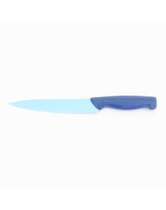 Нож для нарезки Microban 7S B 17 5 см синий Atlantis