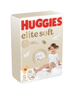 Подгузники Elite Soft 5 12 22 кг 42 шт Huggies