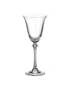 Набор бокалов для белого вина Asio 185 мл 6 шт Crystalite bohemia