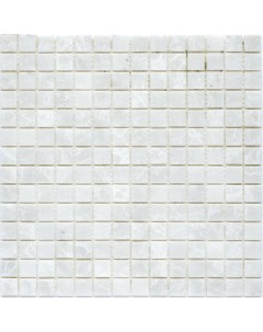 Мозаика 20x20 white polished 305x305x4 Starmosaic