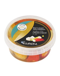 Перец острый со сливочным сыром 150 г Ellenika