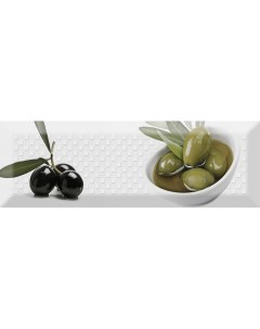 Декор Olives Fluor Dec Olives 02 10x30 см Absolut keramika