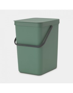 Ведро для мусора SORT GO зелёное 25 л Brabantia