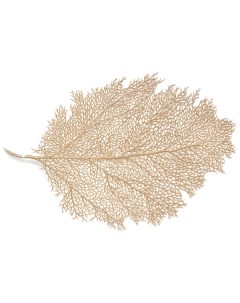 Салфетка под горячее 56х35 см лист золото Harman