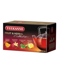 Чай фруктовый Fruit Herbal Collection 4 вкуса 20 шт Teekanne