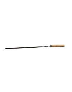 Шампур металлический с деревянной ручкой 55 см 14064 Аск-38