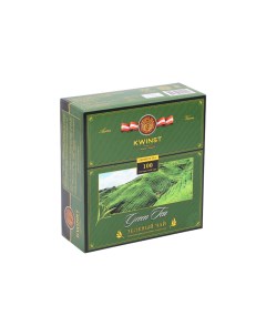 Чай зеленый китайский 100 пакетиков Kwinst