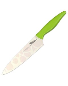 Нож поварской 20 см зеленый Ладомир