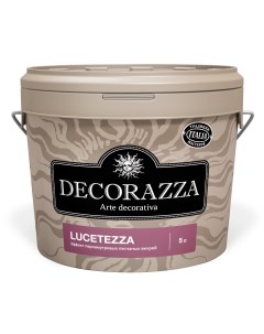 Краска Декор Lucetezza база Argento 5 кг DLC001 5 Decorazza
