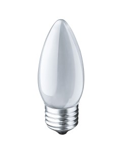 Лампа накаливания свеча матовая 40Вт цоколь E27 Navigator