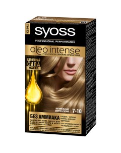 Краска для волос Oleo Intense 7 10 Натуральный светло русый Syoss