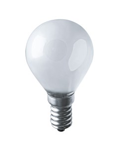 Лампа накаливания шарик матовая 40Вт цоколь E14 Navigator