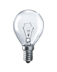 Лампа накаливания шарик прозрачная 60Вт цоколь E14 Navigator