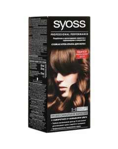 Краска для волос Syoss Color 5 8 ореховый светло каштановый Schwarzkopf
