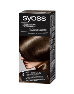 Краска для волос Syoss SalonPlex 4 1 каштановый Schwarzkopf